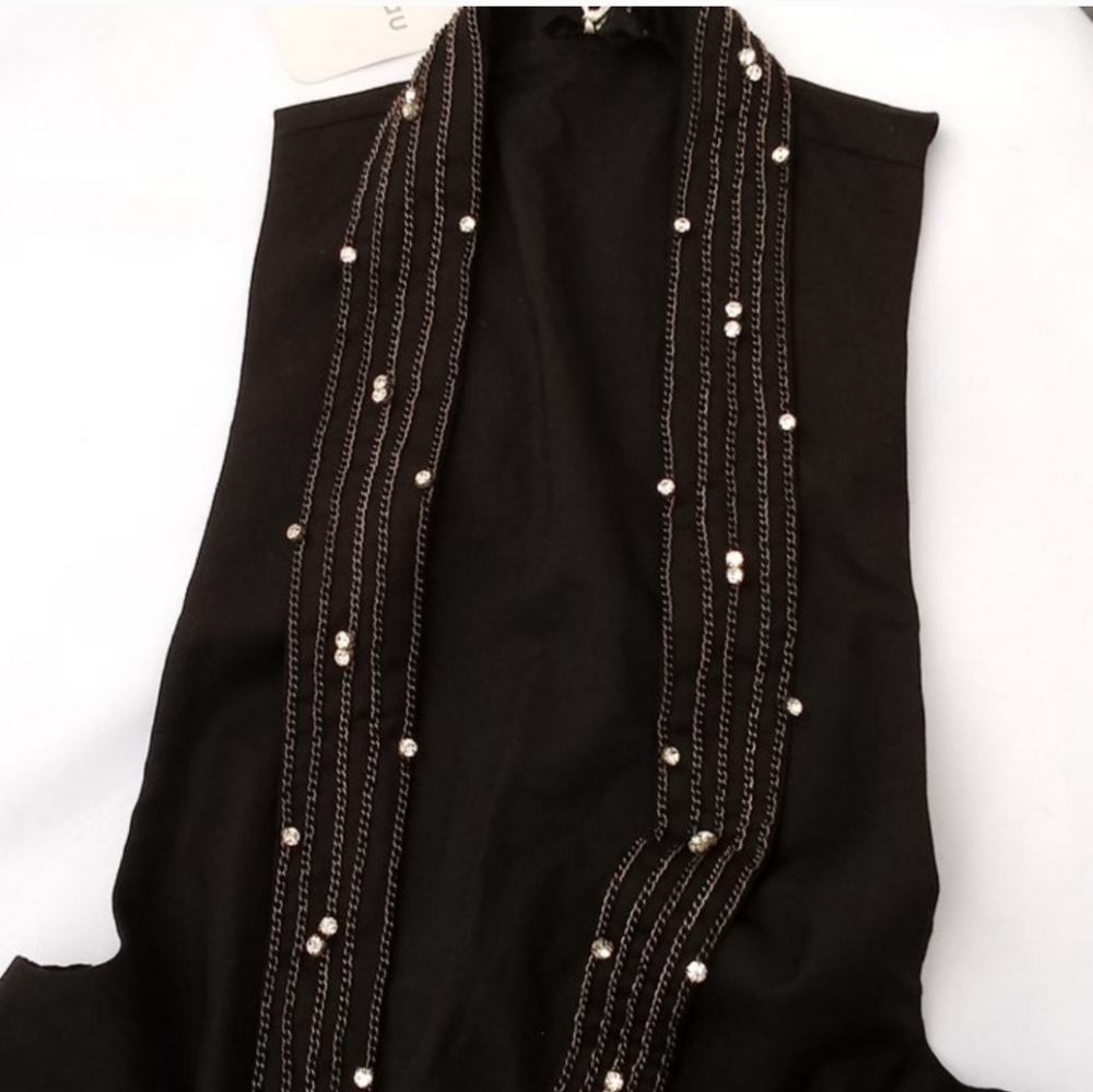 Millau Chain & Rhinestone Vest - Picture 2 of 8